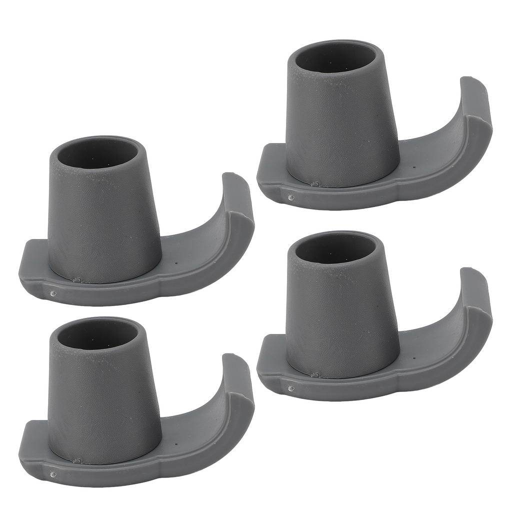 4pcs Walker Ski Glides Anti Slip Walker Glides for Seniors Mobility Aid Accessory Replacement