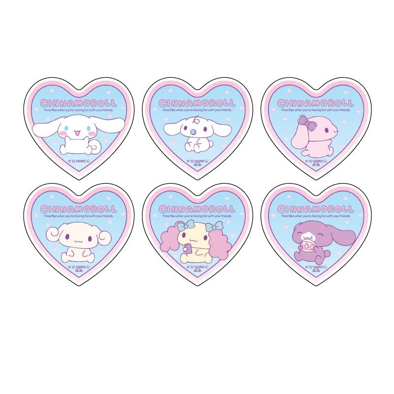 

Cinnamoroll 01 Chilling Time [Официальная иллюстрация] Акриловый значок с персонажем, коробка из 6 шт.