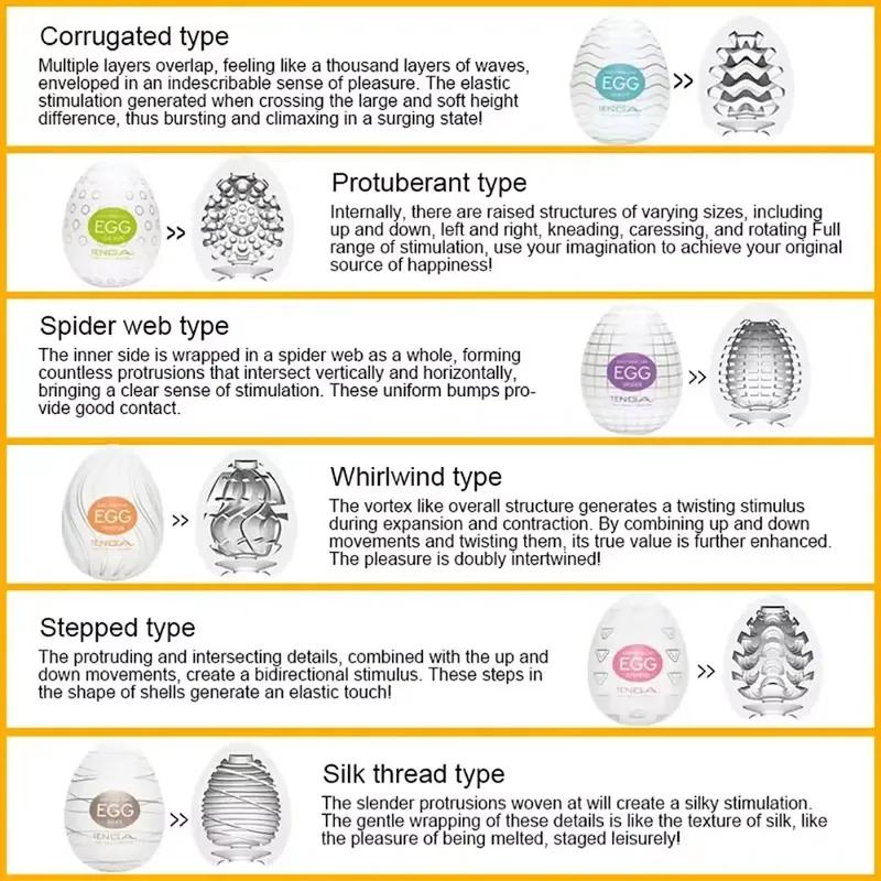 Male Masturbation Egg Realistic Vaginal Masturbator Cup Sex Toys For Men Penis Glans Endurance Trainer Soft Pussy Pocket Sextoys