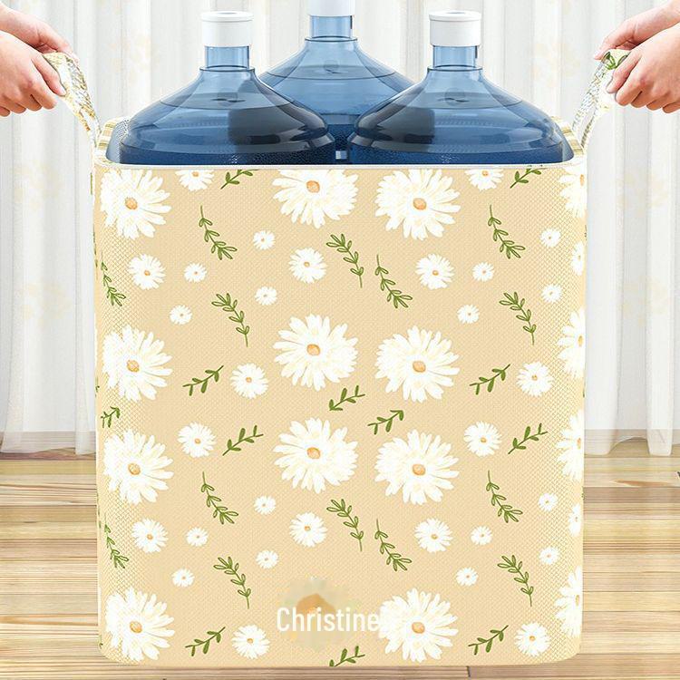 Daisy Non-Woven Moisture-Proof Quilt Storage Bag with Zipper
