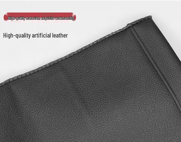 Car Umbrella Holder: Foldable Leather Storage Sleeve for Rainproof Protection