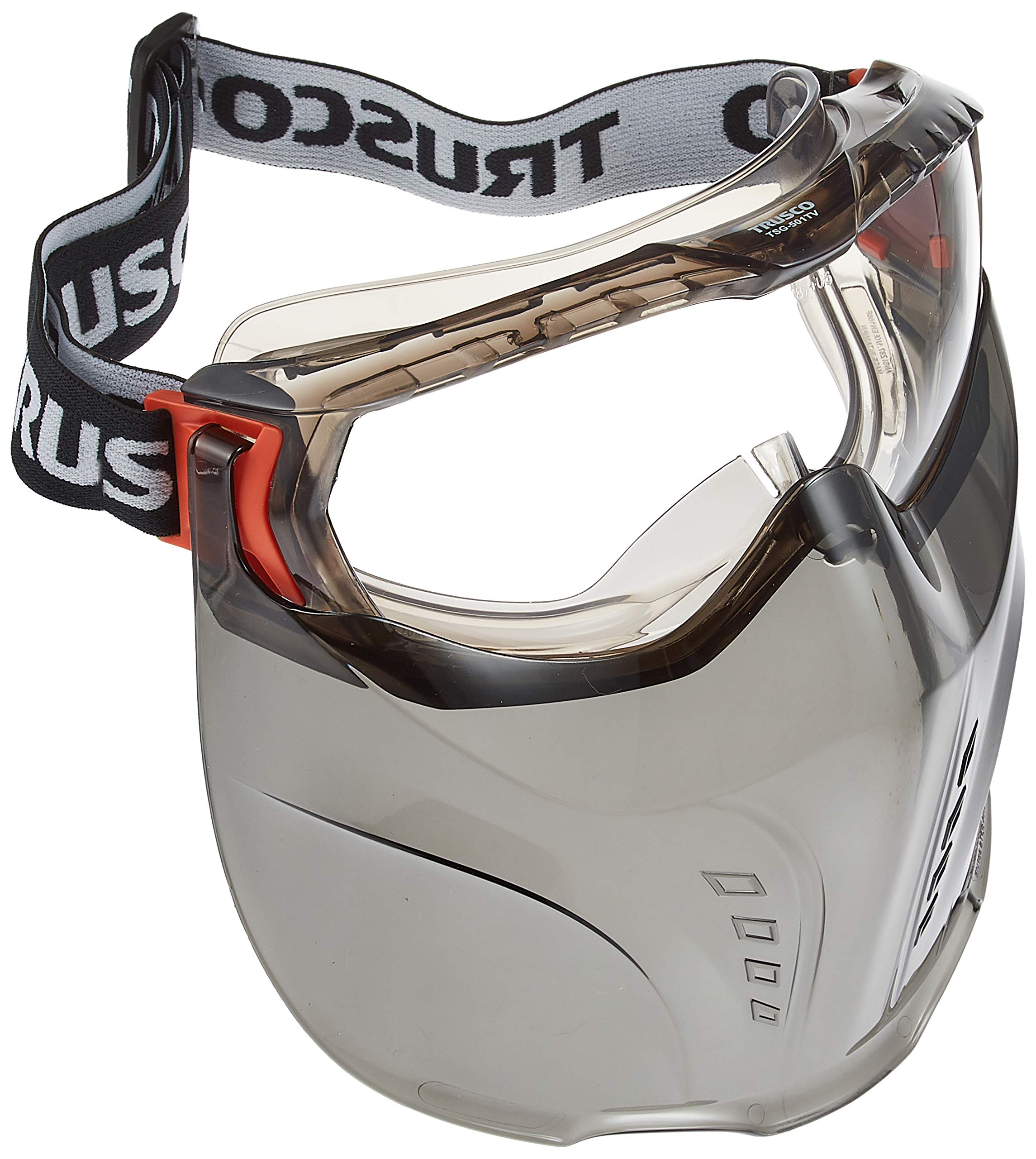 

TRUSCO Safety Goggles with Vent Type TSG501TV Visor,