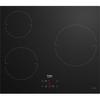Table de cuisson vitrocéramique - BEKO - 3 foyers - 60 cm - HIC63400