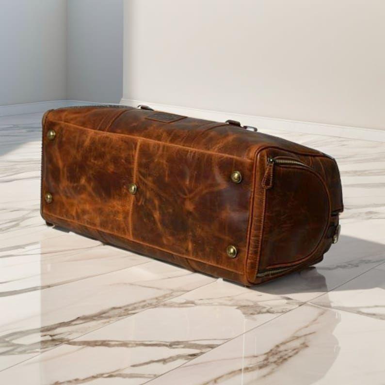 Leather Buffalo Bag | Duffle Bag | Weekend Bags | Shoe Storage