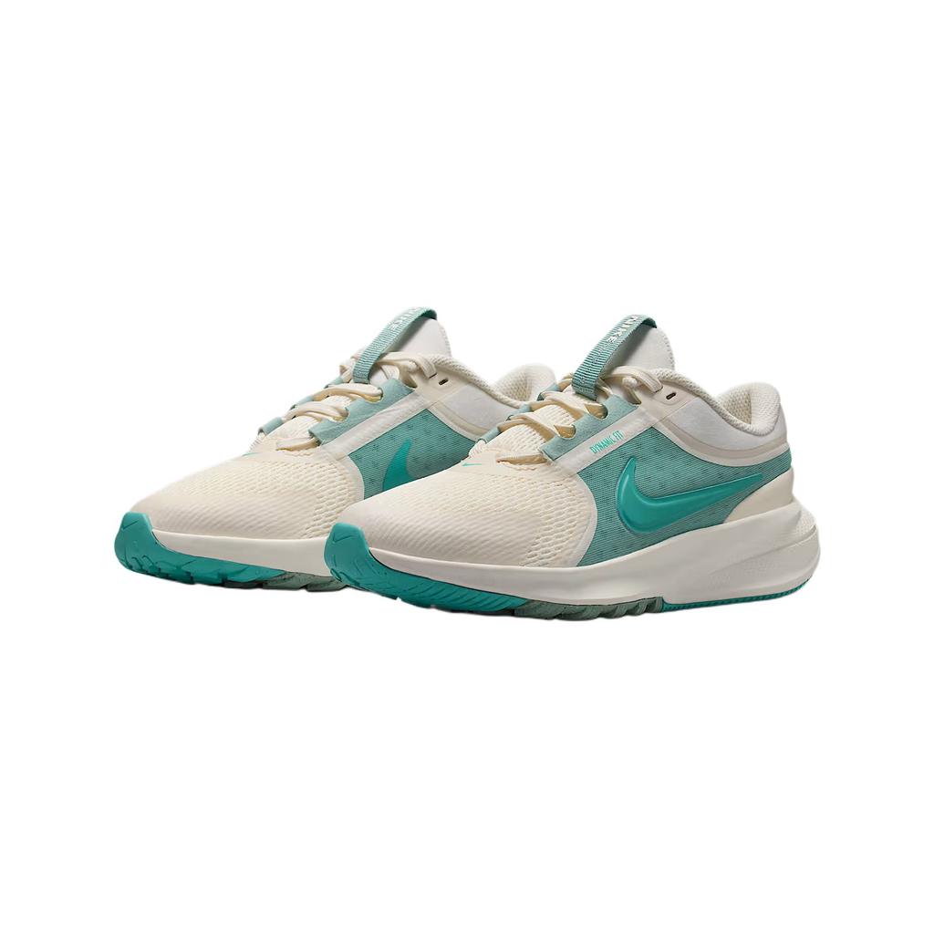 Nike Star Runner 5 Fashion Comfortable Durable Low-Top Kids Running Shoes Kids Sneaker White Green HF7004-003