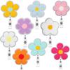 Big Safflower Easy-Pull Buckle Embroidery Cloth Sticker Cartoon Flower Clothes Patch Sticker Towel Embroidery Flower Id Clip Embroidery Sticker