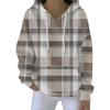 Women's Fashion Casual Hooded Loose Printed Long Sleeve Sweatshirt