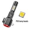 Portable Multi-Functional Safety Hammer with Strong Flashlight for Car and Outdoor Emergencies