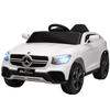 Elektroauto für Kinder, 12V Kinderauto mit Fernbedienung, LED-Lichter, Musik, 3 Geschwindigkeiten, 3-6 Jahre, Weiß