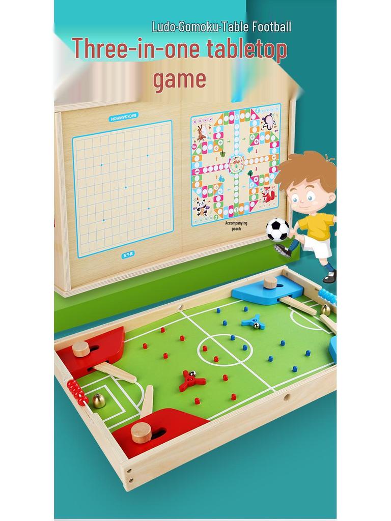 Interactive Parent-Child Educational Puzzle Game: Two-Player Multifunctional Football Toy for Boys and Girls