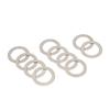 Bike Pedal Washers Stainless Steel Gaskets Replacement 10 Piece for Mountain Road Foldable Bikes