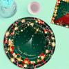Christmas Party Decoration, Disposable Tableware Set, Children's Christmas-themed Decoration, Party Gifts