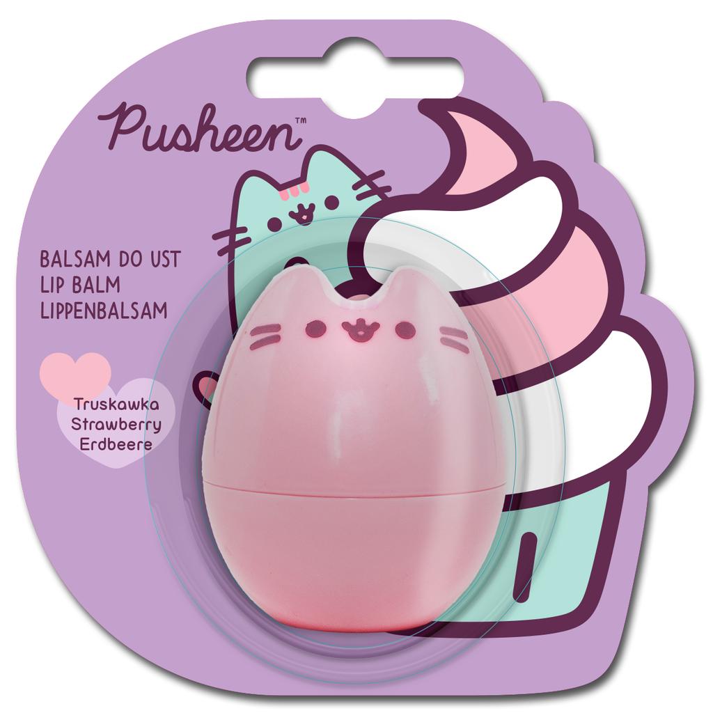 Pusheen 3D Lipbalm Strawberry Pink 6G R