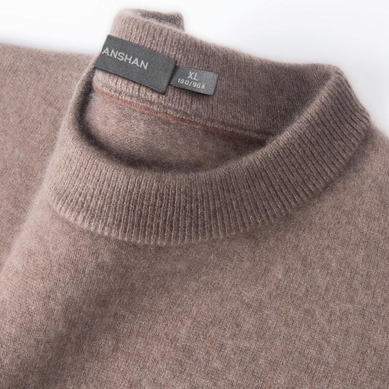 SHANSHAN Men's 100% Cashmere Warm & Thick Pullover Sweater