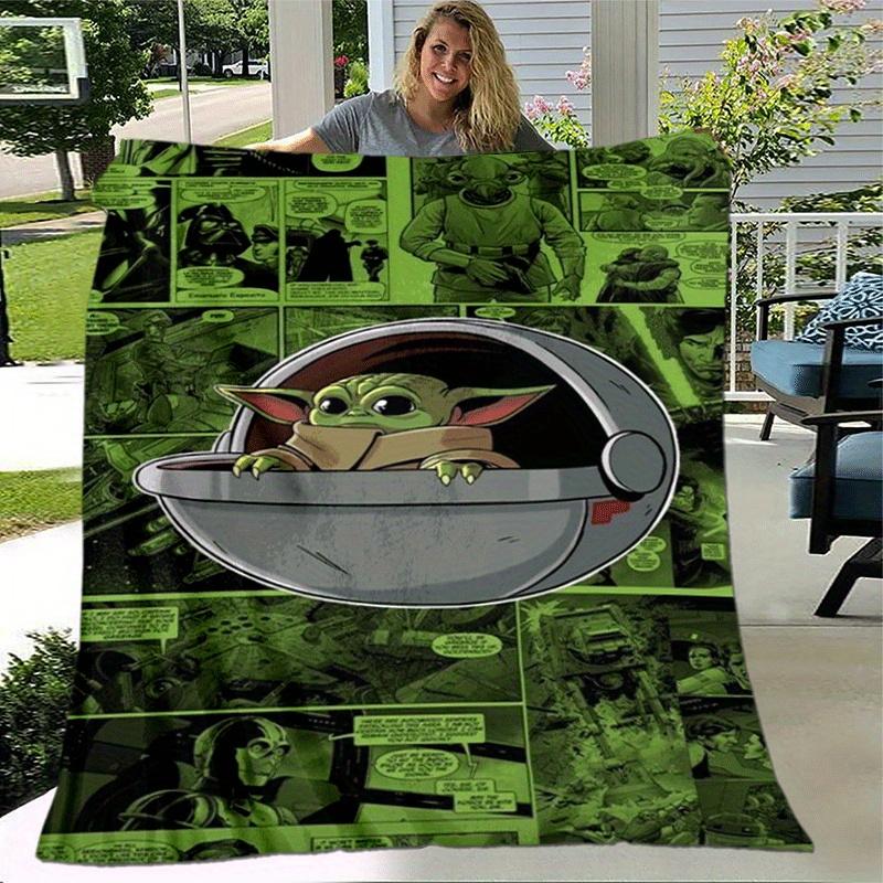 1pc Star Wars Printing Blanket - Soft, All-Season Throw for Living Room, Bedroom,Personalized Gift with Adorable Cartoon Design
