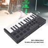 TOPINCN MIDI Keyboard Bluetooth 8 RGB Music Beginner to Black 25-Key Controller, Enabled, Wireless, Pads, Multi-DAW Compatible, Production,