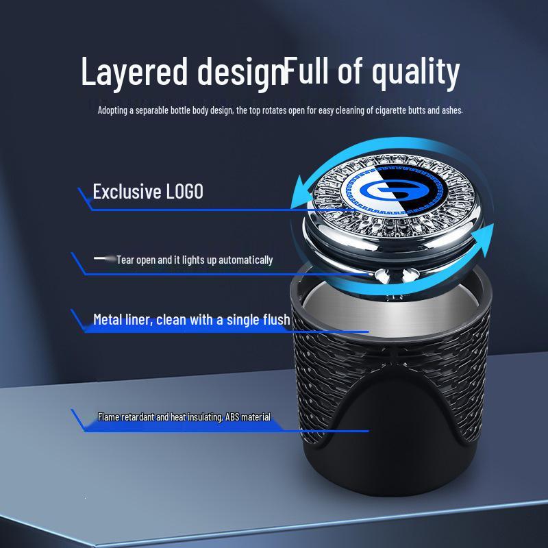 Compatible Car Ashtrays for GAC Trumpchi Models: GS4, GS8, GS7, GS5, GS3, GA6, GA8, GM6, GM8