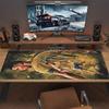 Ronald Mauspads, Große Gaming-Schreibtischmatte, Rutschfestes XXL-Mauspad für Laptop & Tablet, Mini-PC-Spielmatte mit genähten Kanten