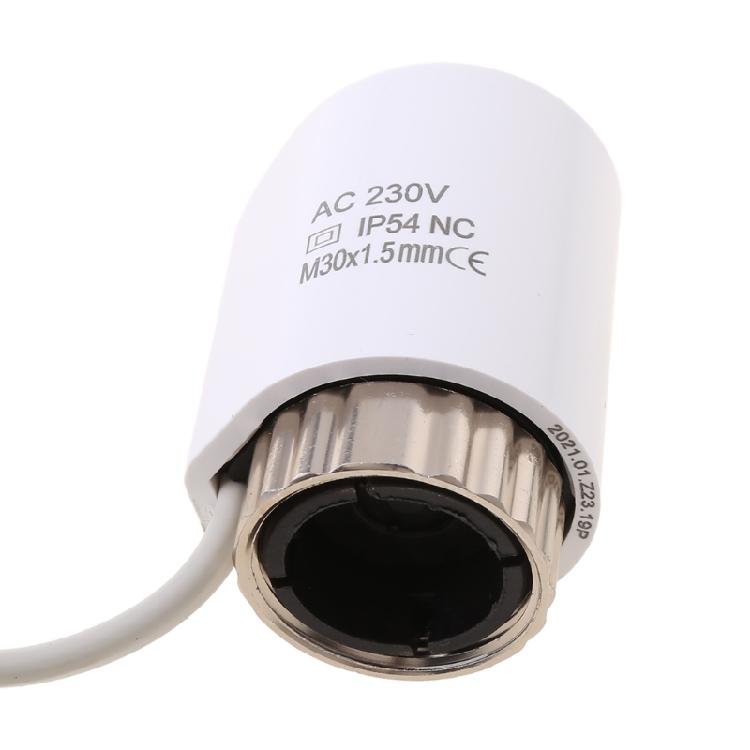 Elektrischer Thermischer Stellantrieb M30-1,5mm AC 230V für TRV Thermostatventil IP54