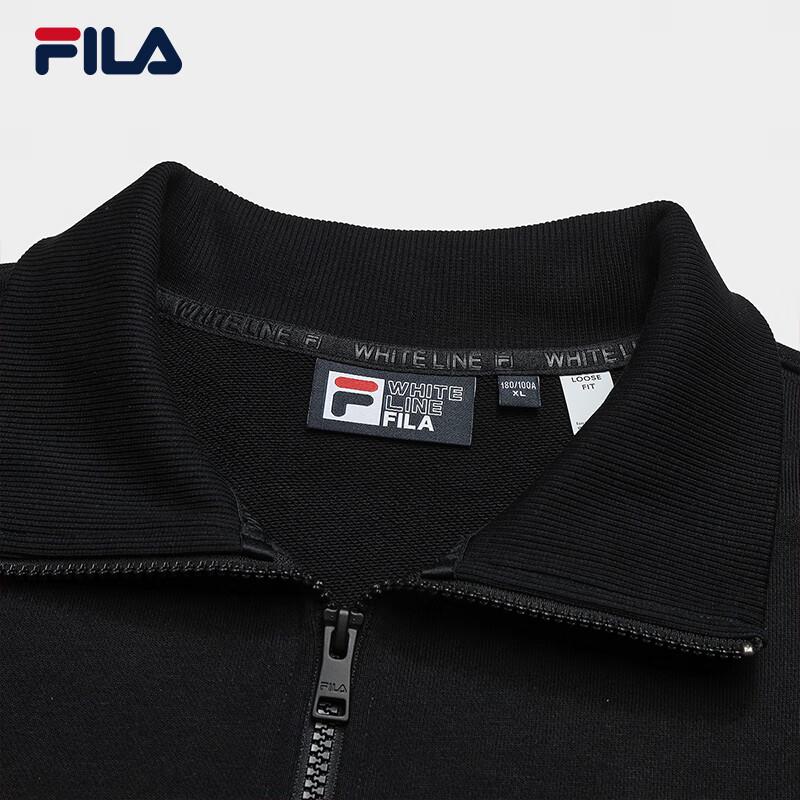 FILA Unisex Half-Zip Begonia Flower Pullover Hoodie