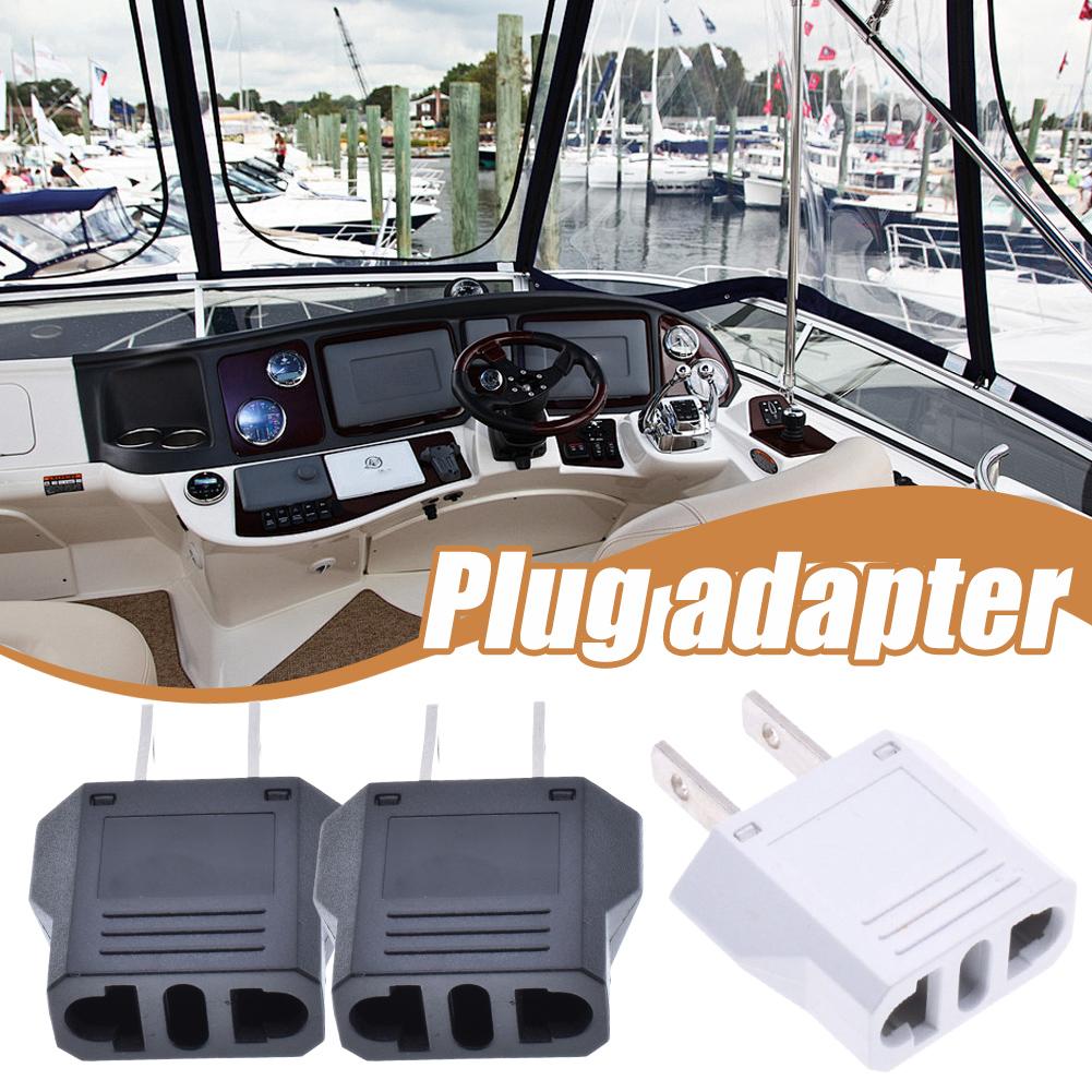 NEW Converter USA Euro Small Travel Plug Connector Grounded AU US to EU Plug Adapter 6A European America to Australia Plug
