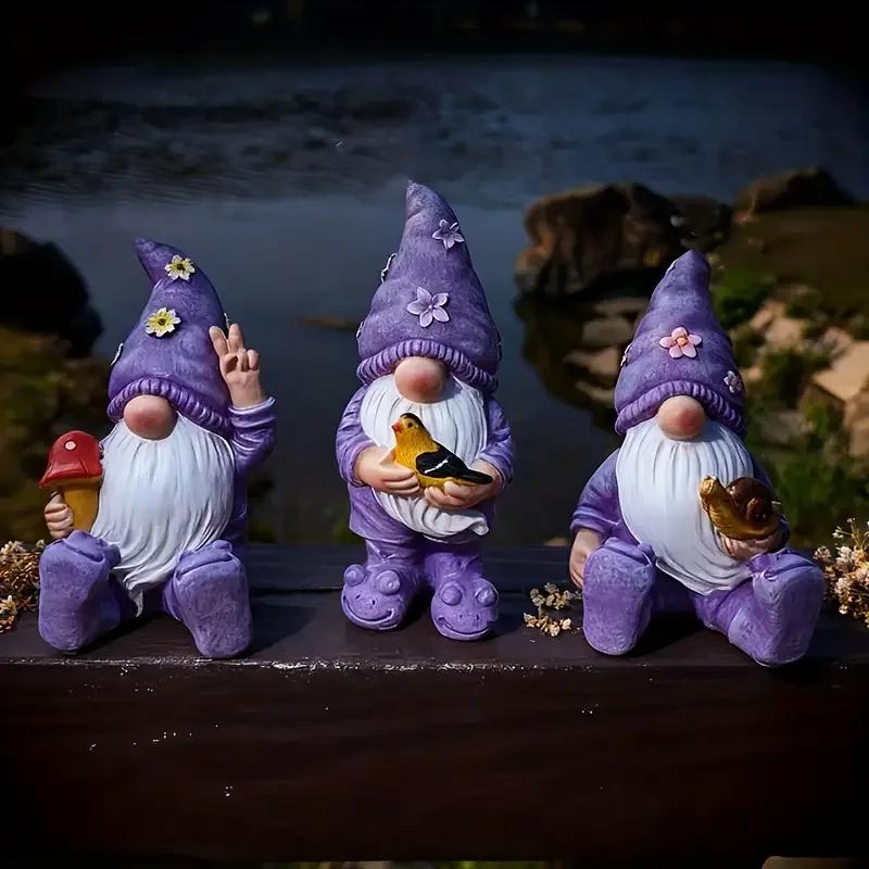 2026 Latest Models DIY Mushroom Gnome Silicone Mold Kit - Non-Toxic Reusable Clay//Resin/Candle/Polymer Clay Molding Cute Gnome