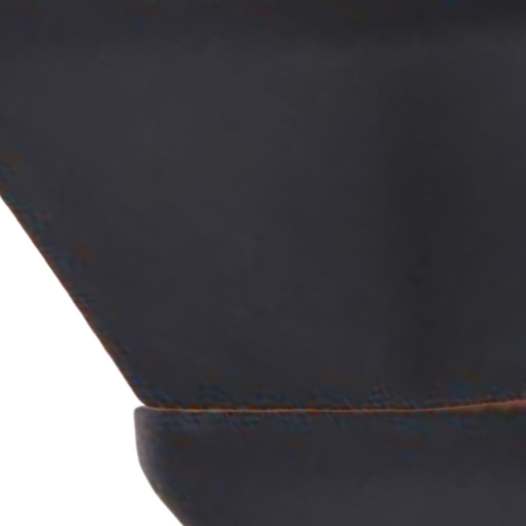 Foundation Makeup Brush Flat Top Shed Free Strong Grasping Portable Makeup Brush Black with Storage