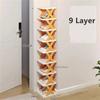 5/7/9 Layer Shoes Racks Storage Organizer Detachable Shoe Racks Family Household Rack Multi Layer Shoes Shelf Color Cabinet