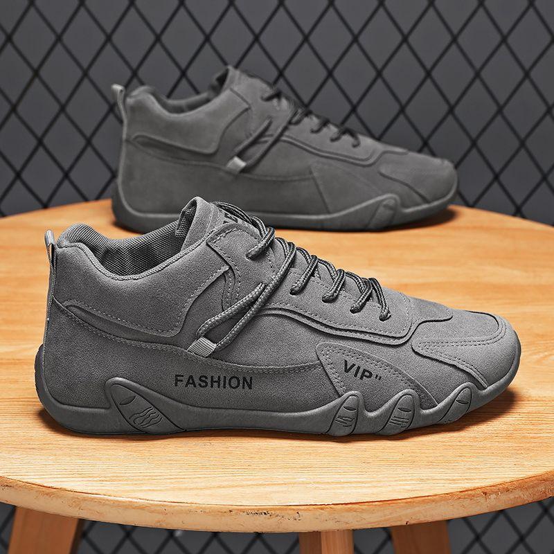 Winter new Doudou shoes men's casual velvet thickened sports shoes warm cotton shoes versatile trendy shoes work snow boots