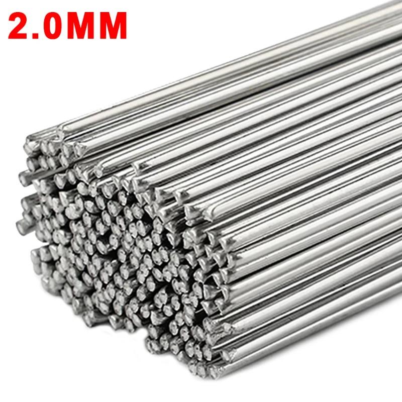 10-40pcs Aluminum Welding Rods 1.6/2.0mm Low Temperature Easy Melt Aluminum Welding Wire Flux Core Suitable for Soldering