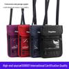 Travel RFID Anti-theft Crossbody Passport Bag & Document Pouch