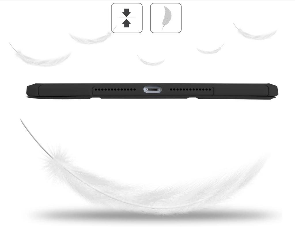 Clear pencil case for apple ipad 10.2 7 8 9 GEN