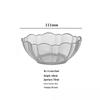 Minimalist Japanese Style Glass Dessert & Salad Bowl