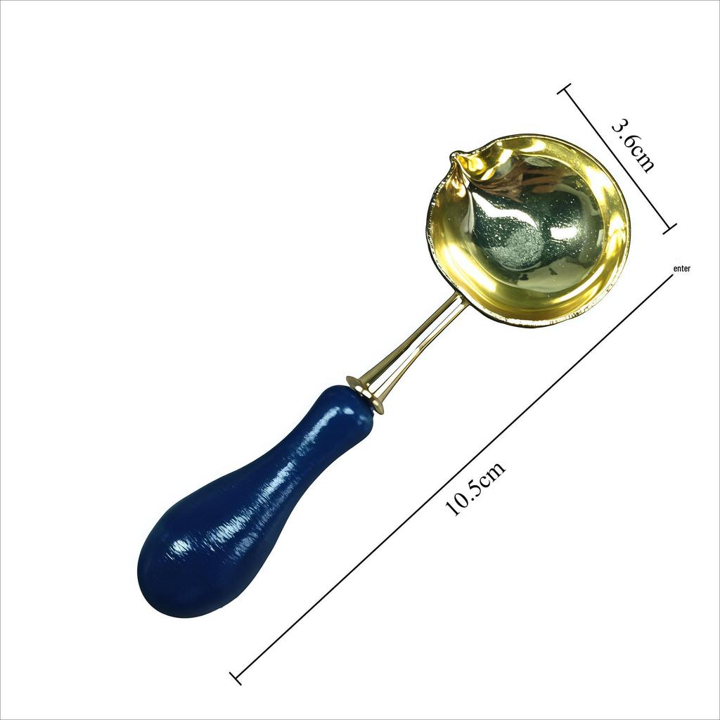 Vintage Wax Seal Spoon Set for Envelopes - Complete Novice Tool Kit