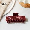 Professional Hair Styling Clips Pearlescent Claw Clip, Non-Slip Clip for Women, Elegant Strong Lightweight Jaw Hold Accessories Styling, Decorative