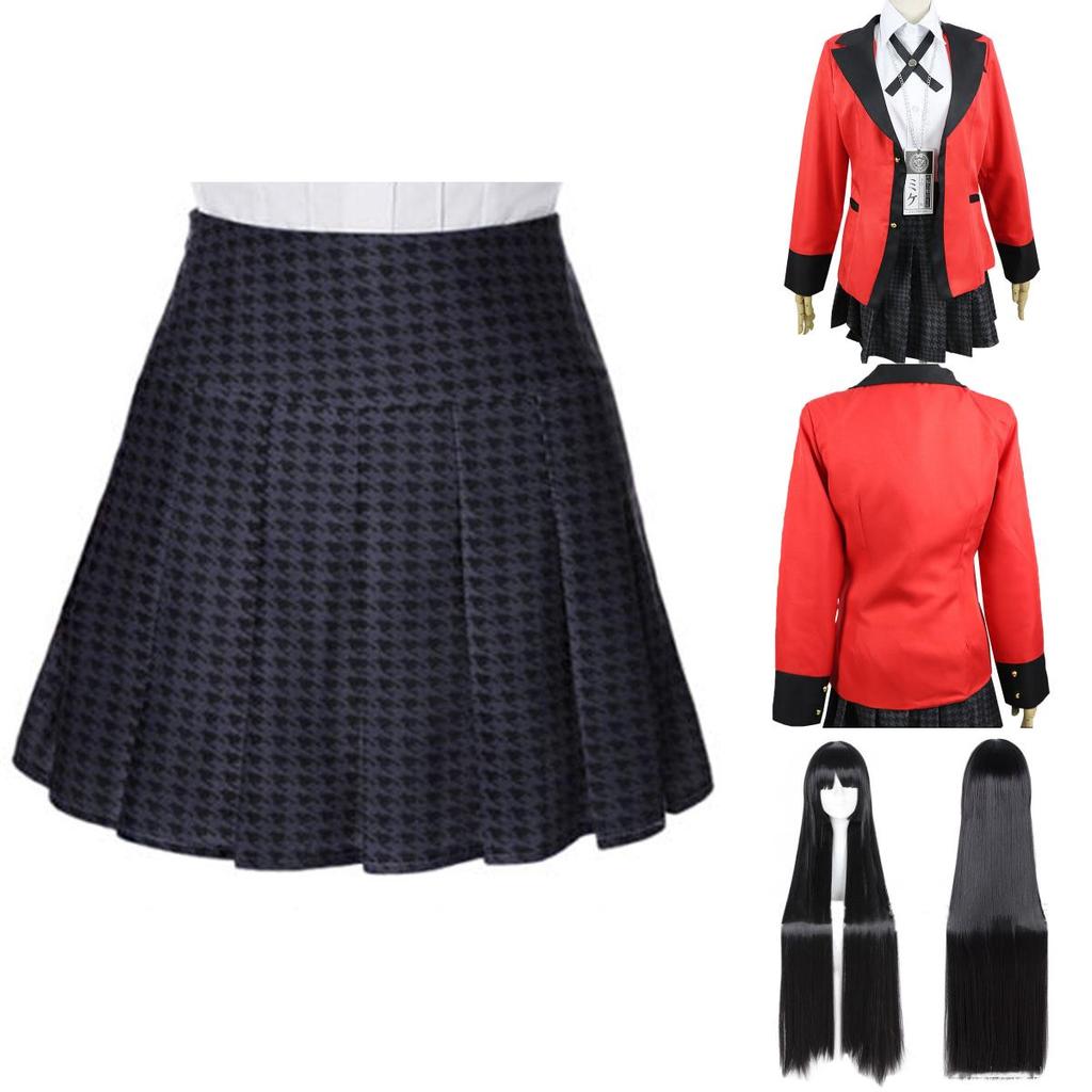 Exquisite Kakegurui Jabami Yumeko Costume Outfit With Perfect Stitches For Halloween
