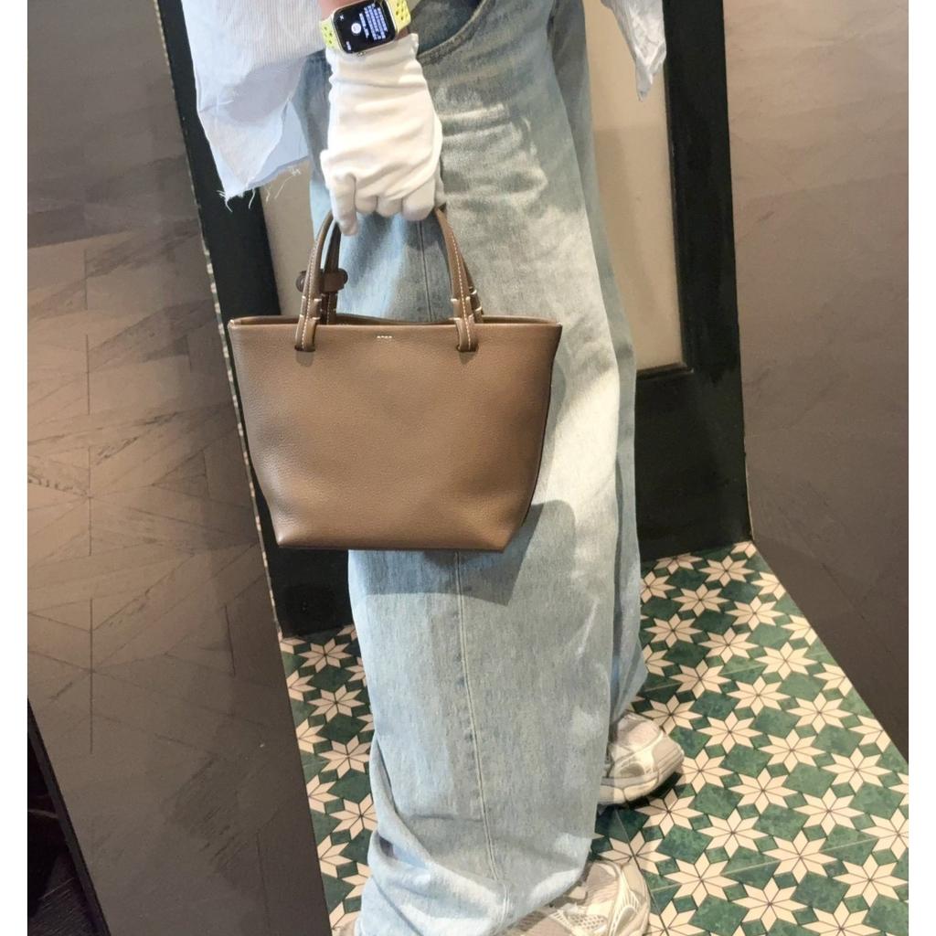 2025 N+eue einfache lässige Tragetasche große Kapazität Mutter-Kind-Tasche erste Schicht Rindsleder Handtasche Pendler Umhängetasche Damen