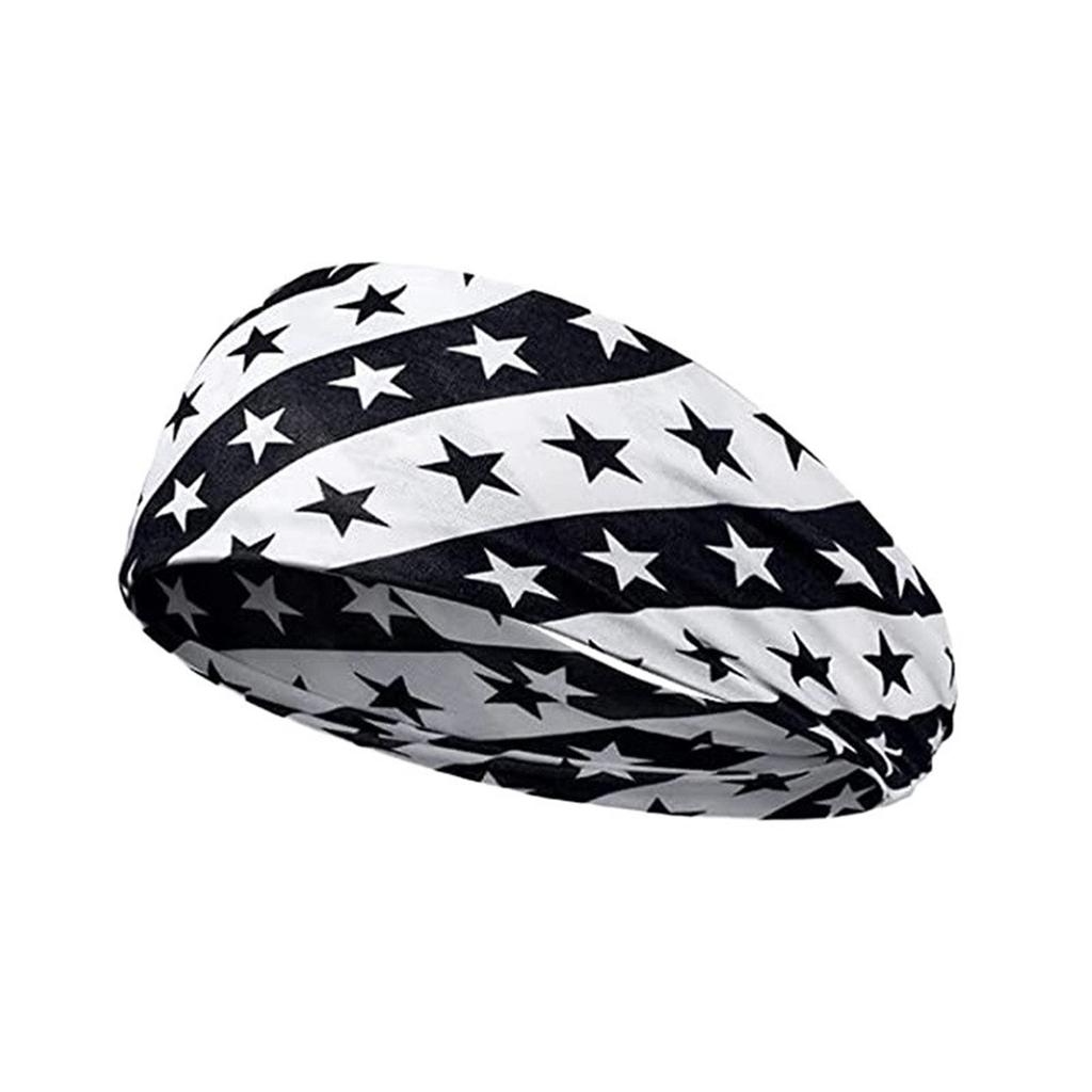 Stylish Hairband for Men Women and Kids Fashionable and Comfortable Head Accessory Flags Sweatbands Versatile