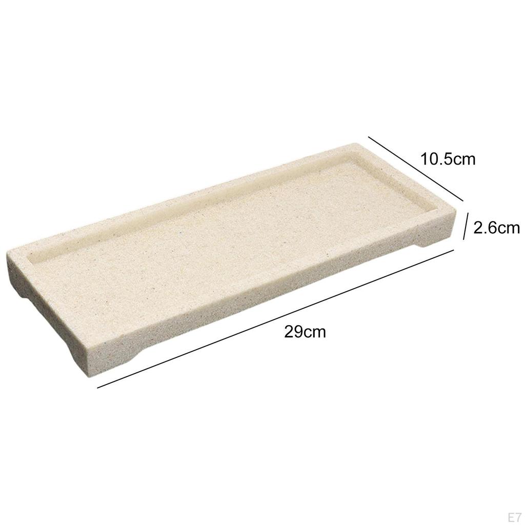 Bathroom Tray Counter Vanity Countertop Organizer for Tissues Candles