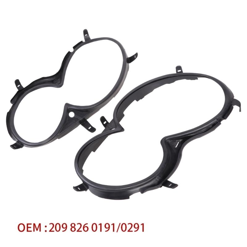 1 Pair Head Light Lamp Cover Gasket Replacement Headlamp Gasket 2098260191 Automotive Accessories for W209 CLK200 CLK320