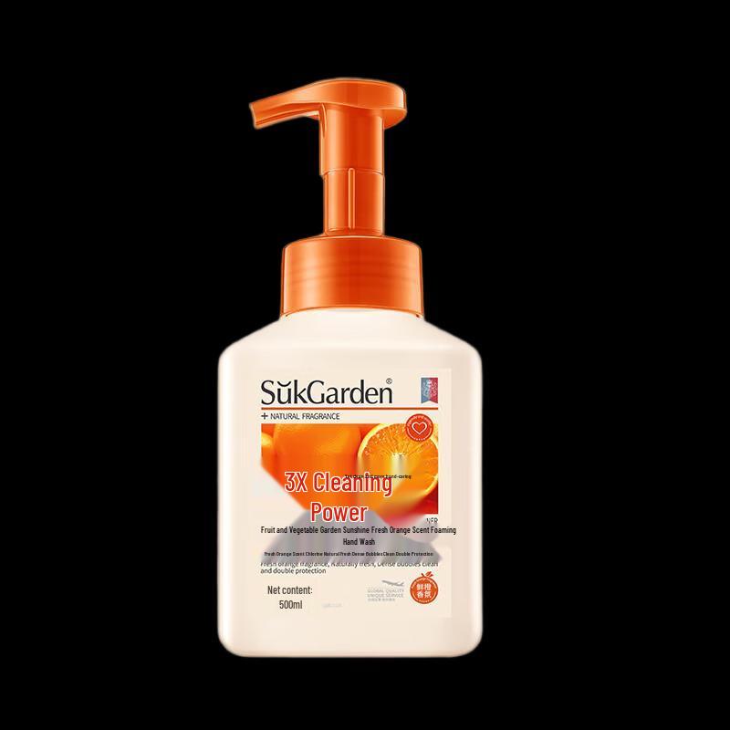 Fruit Garden Sunny Orange Foaming Hand Soap, 500ml