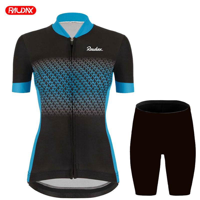 Abbigliamento Mountain Bike e Ciclismo su Strada Asciugatura Rapida Anti-UV Maillot Ciclismo Donna 2026 Set Completo Estivo a Maniche Corte Traspirante