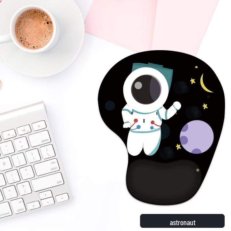 Fumede Astronaut Wrist Rest Mouse Pad