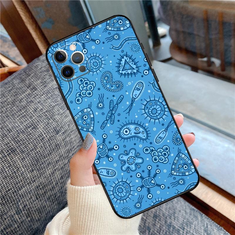 

Чехол для телефона Биология и Химия Для iPhone 16 14 13 12 11 15 Pro Max 12 13 mini XR 15 16 Plus 16e Защитный корпус iPhone 12 mini