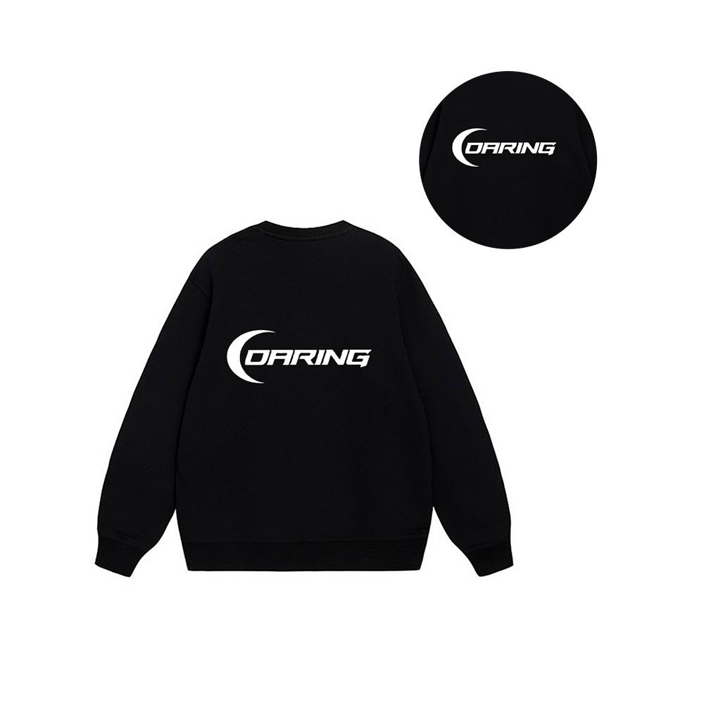 Nike Breathable Urban Commuter Versatile Sports Logo Crewneck Sweatshirt Unisex sweatshirt Black BV2667-010(TEAM1061-26-23)