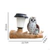 Solar Garten Statue Tier Skulptur Outdoor Figurine Licht Hof Ornament für Hinterhof Terrasse