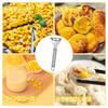 Nalaina Corn Corn Kernel Stainless Steel Corn Easily Peels Corn Kitchen Convenient Kitchen Tool for Home Easy to Versatile Cutter, Remover, Thresher,