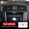 Carbon Fiber For Lexus IS250 300 350C 2006 2007 2008 2009 2010 2011 2012 Car Console AC Vent Trim Sticker Interior Accessories