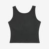 Fila Underwear Molded Ribbed Square Neck Middle Bra Top  Fi4itg2102fcgy 