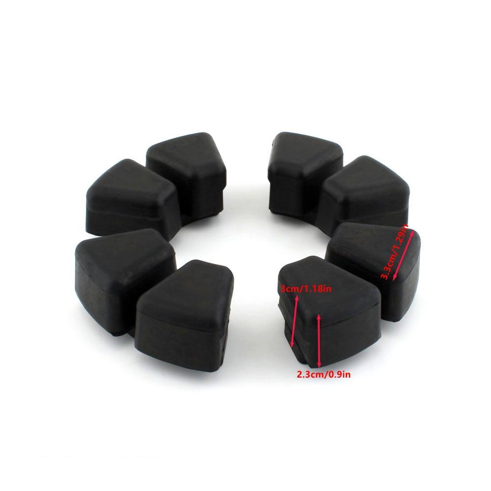 NEW 4PCS Rubber Rear Wheel Damper For CFMOTO 650NK 650MT 650TR 650GT 450NK